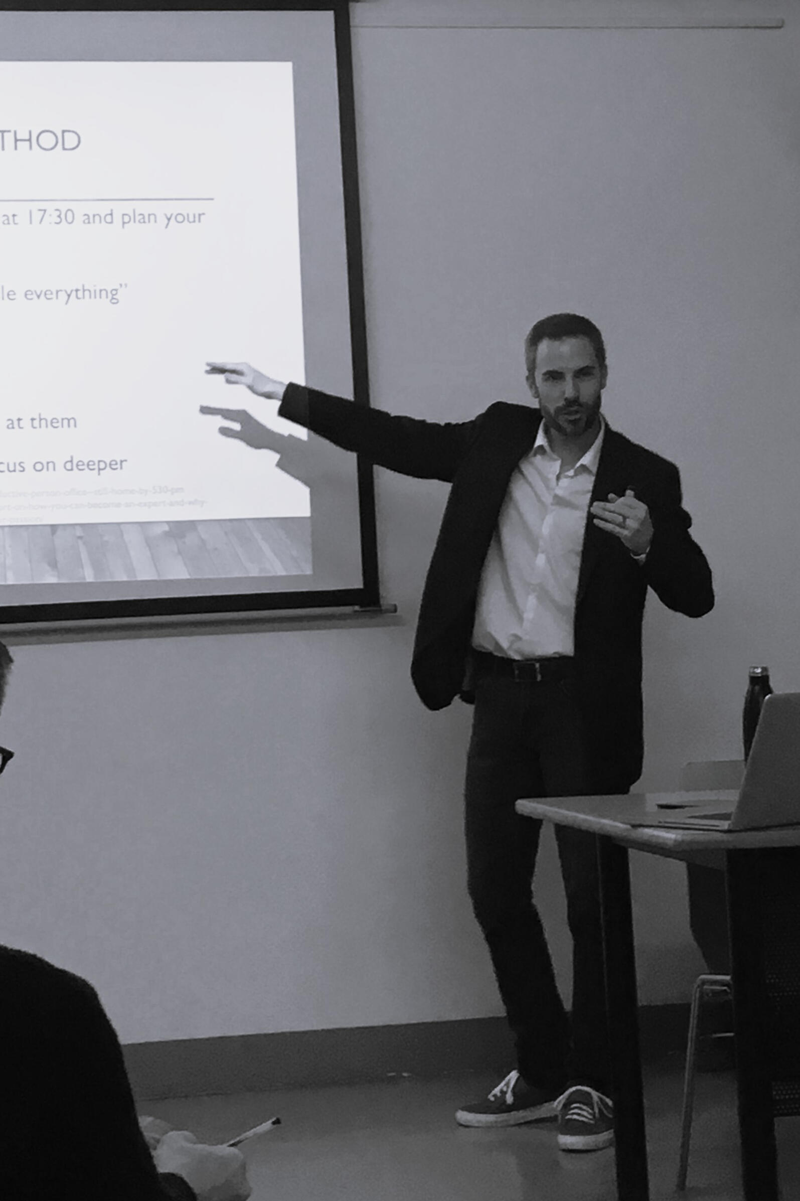 Education Services Trainer Teaching group of adults